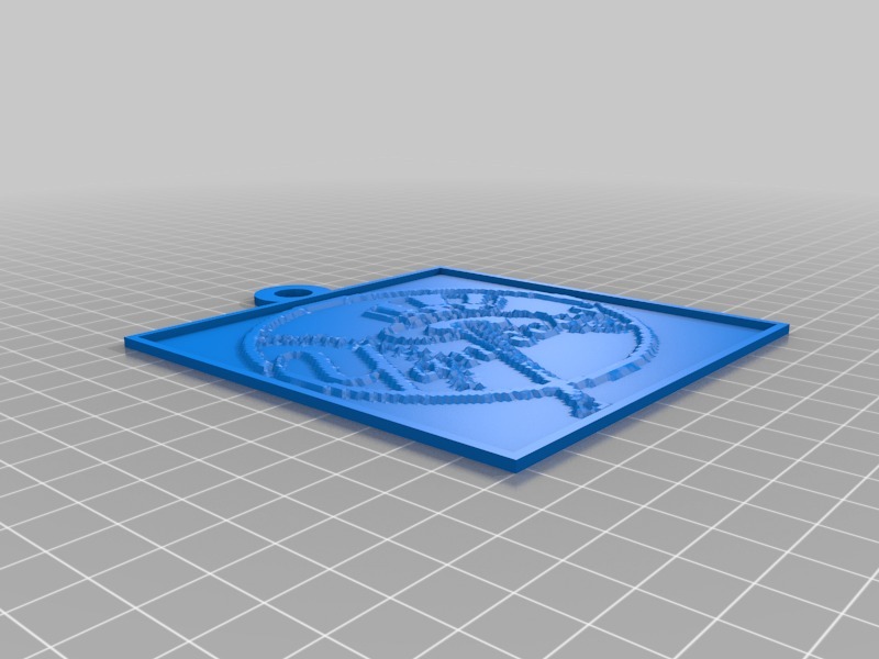 浮雕板 洋基3D打印模型
