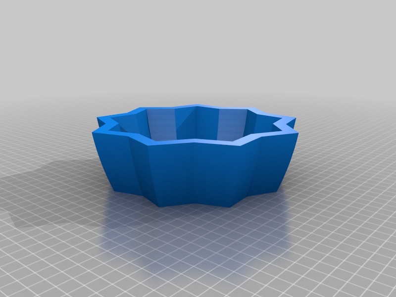 我定制的星空,弯曲、碗、杯或花瓶3D打印模型