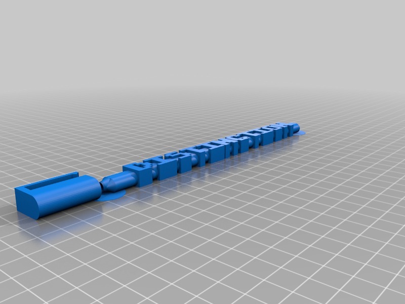 Bic词笔3D打印模型