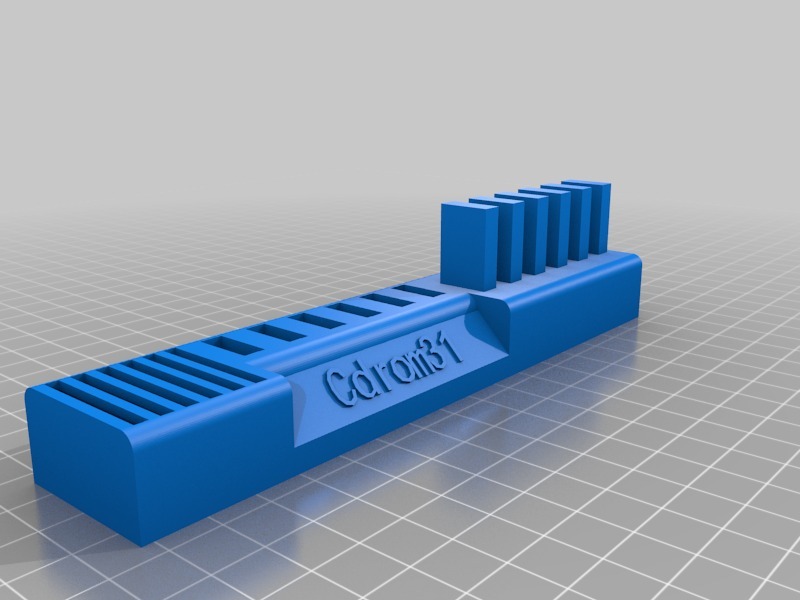 USB/SD 卡固定架3D打印模型