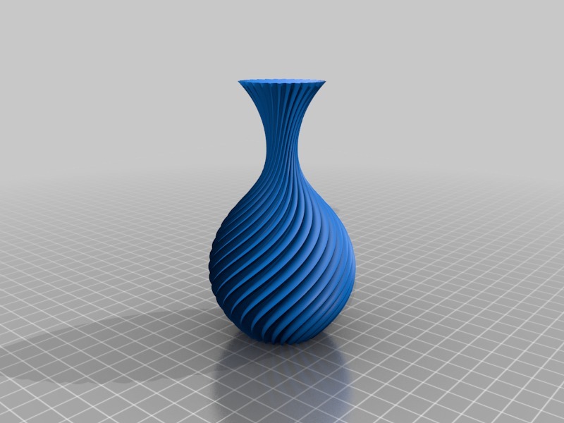 花瓶163D打印模型