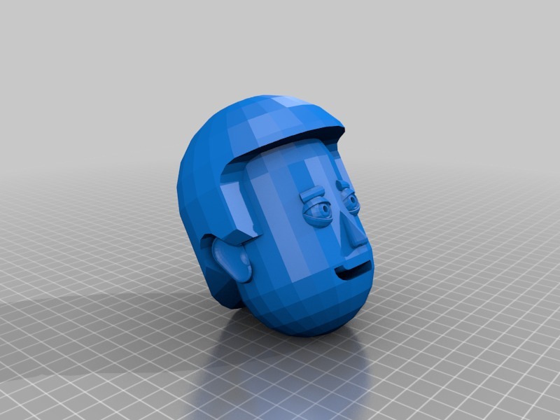 Jack的头像3D打印模型
