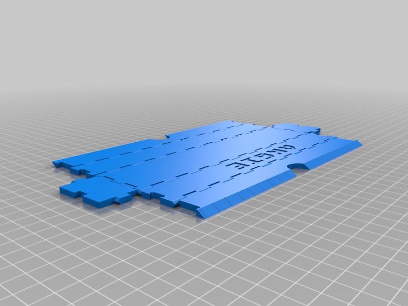 叠词文具盒——安吉3D打印模型