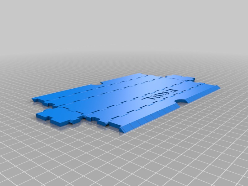 叠词文具盒-厄尔3D打印模型