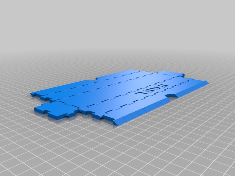 叠词文具盒-厄尔3D打印模型