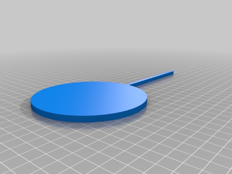 乒乓球拍3D打印模型