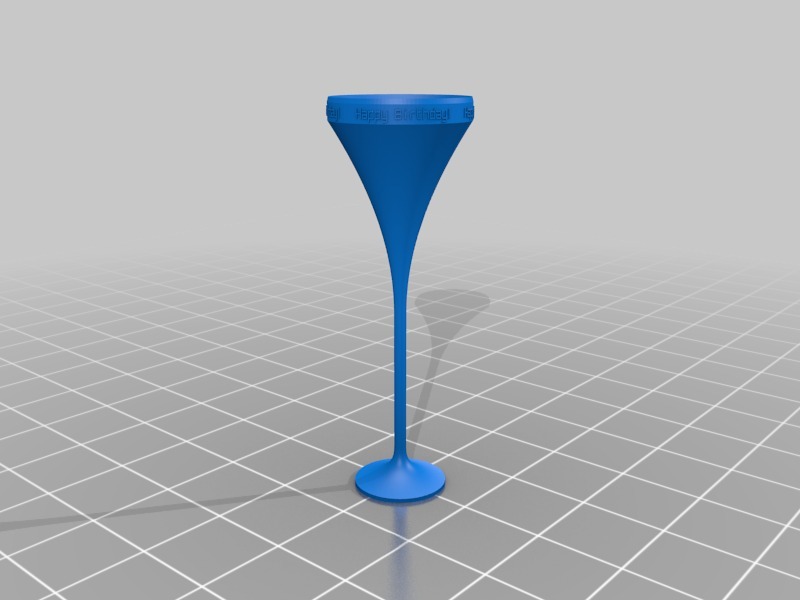高脚杯3D打印模型