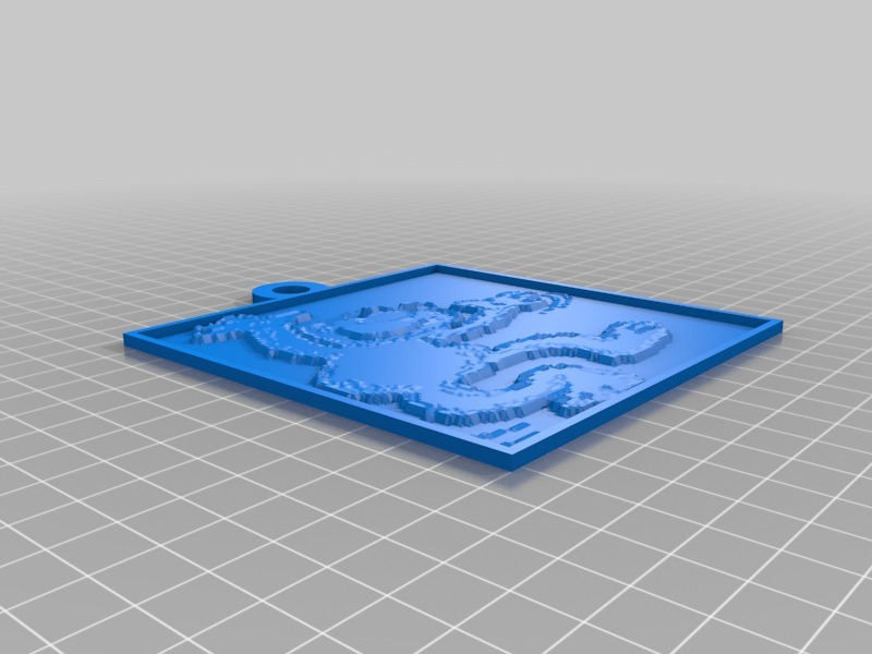 加菲猫吊牌3D打印模型
