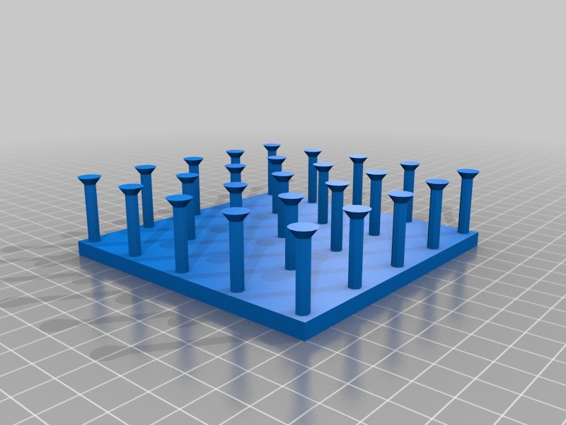 几何板3D打印模型