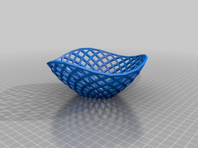X花纹容器3D打印模型