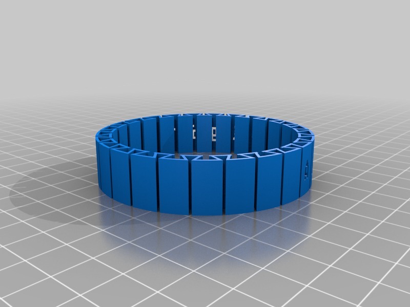 定制手镯3D打印模型