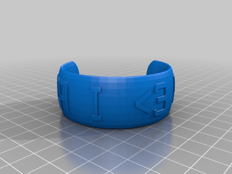 手镯3D打印模型