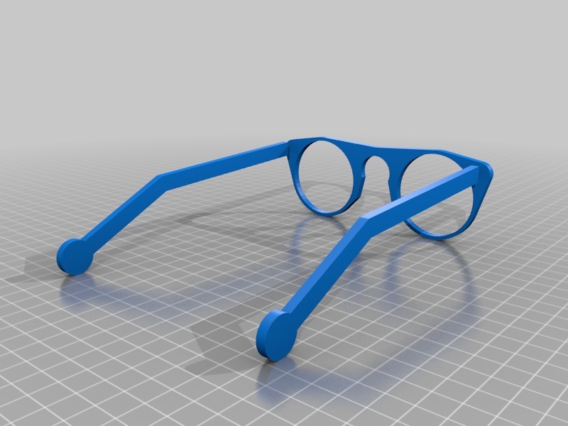 眼镜3D打印模型
