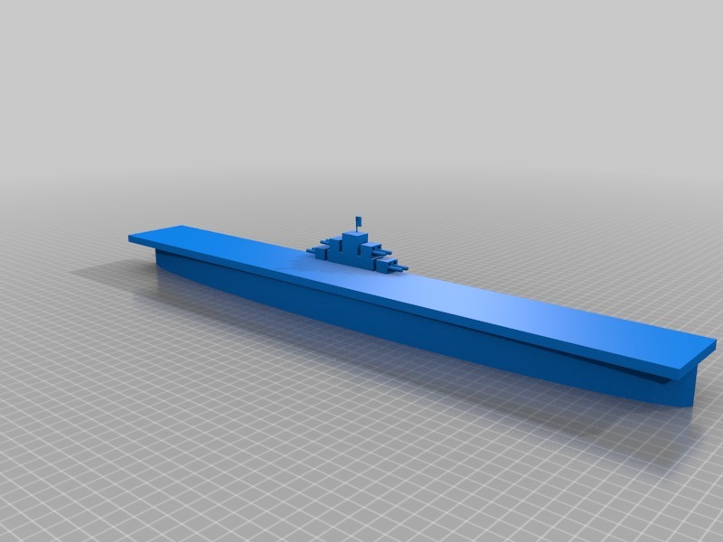 船3D打印模型