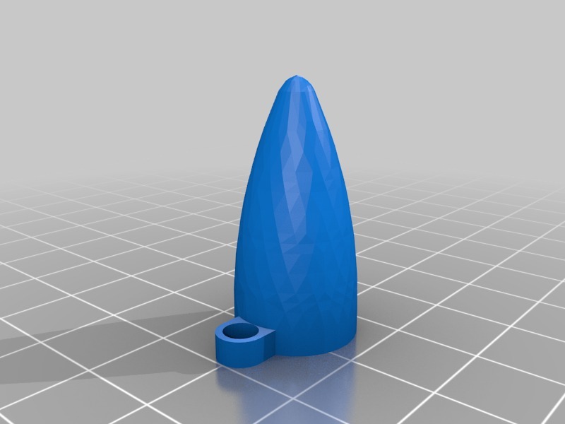 迷你火箭3D打印模型