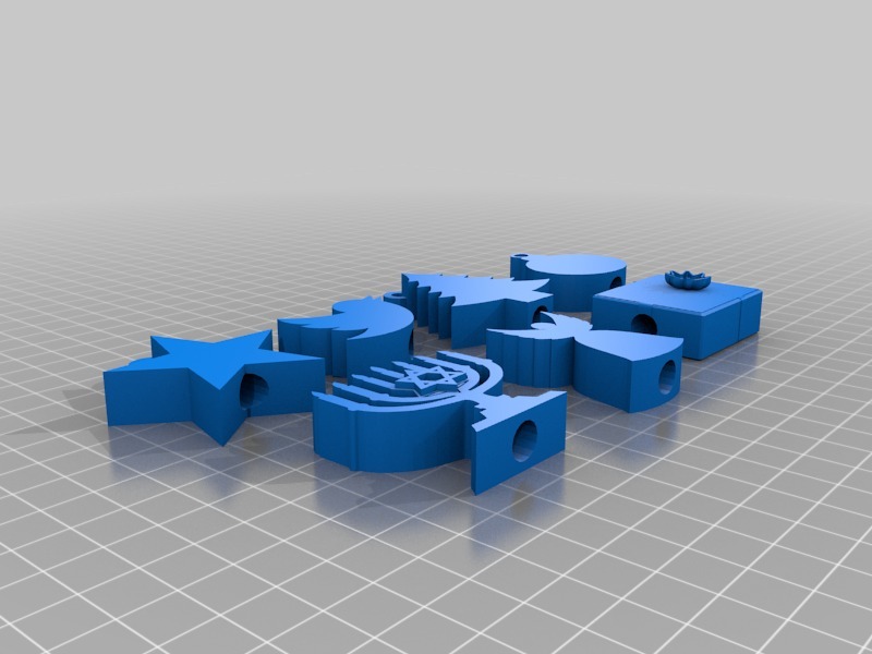 假日铅笔礼帽3D打印模型