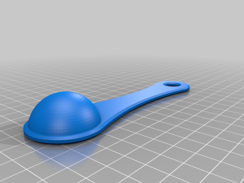 8ml 汤勺3D打印模型