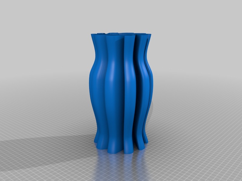 奇怪的花瓶3D打印模型