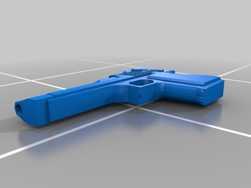 沙漠之鹰3D打印模型