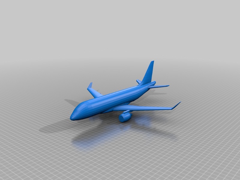 飞机3D打印模型