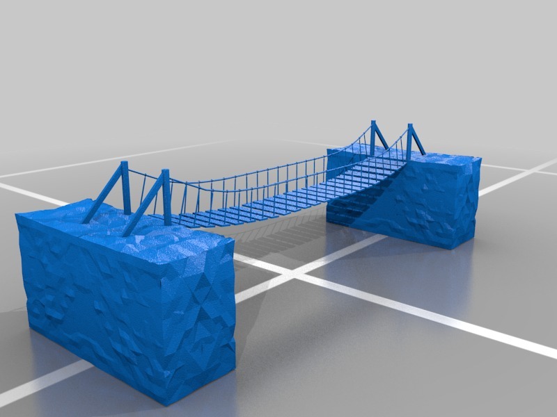 大桥3D打印模型