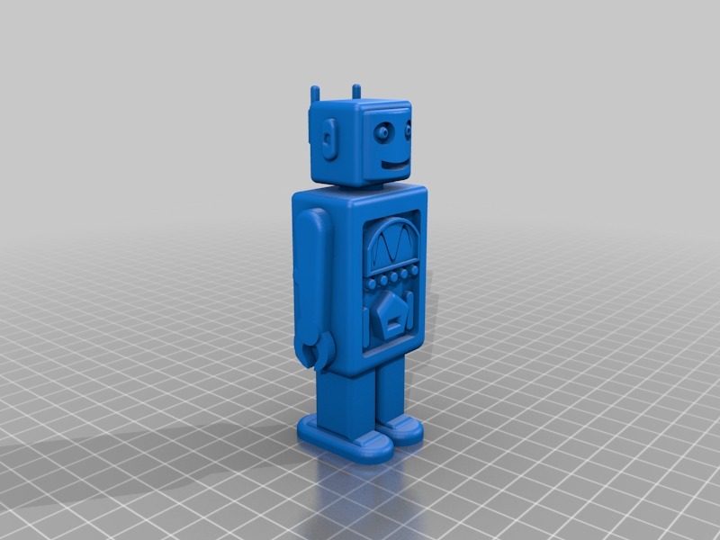 经典机器人3D打印模型
