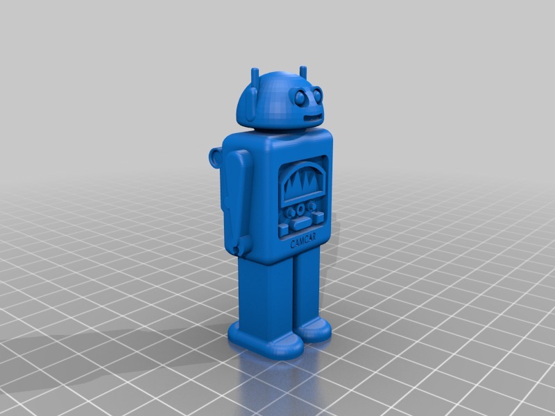 经典机器人3D打印模型