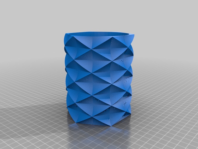 我定制的餐巾环、滚花旋钮3D打印模型
