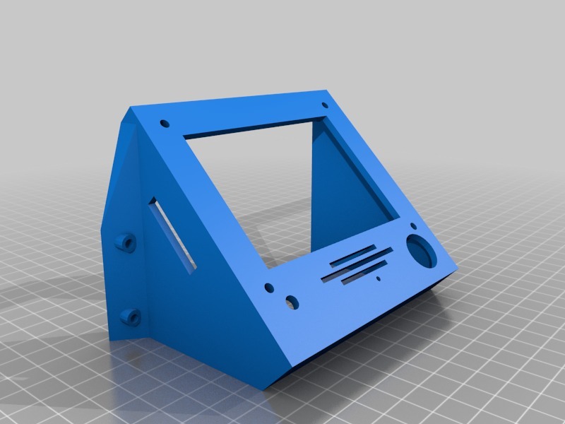 改进LCD支架3D打印模型