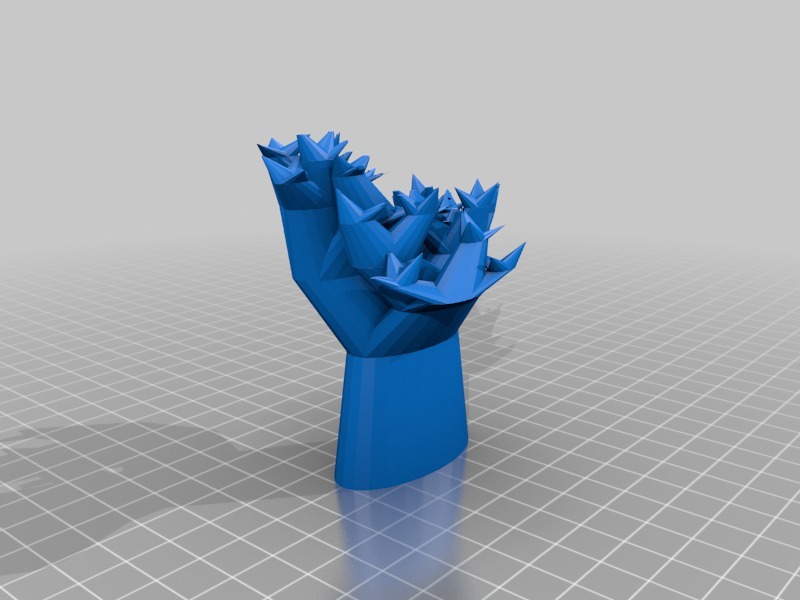 光滑的卡西3D打印模型