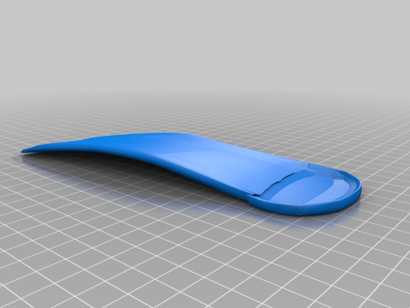 滑板模型3D打印模型