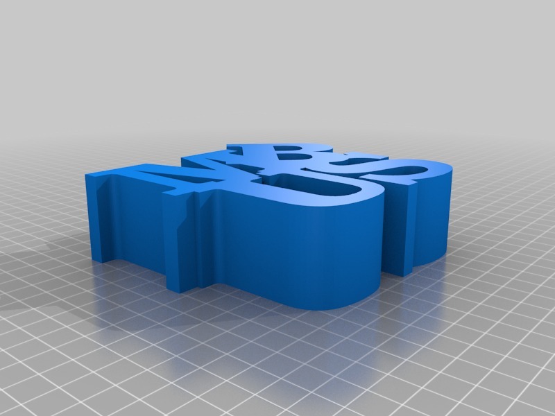 MBUS钥匙扣3D打印模型