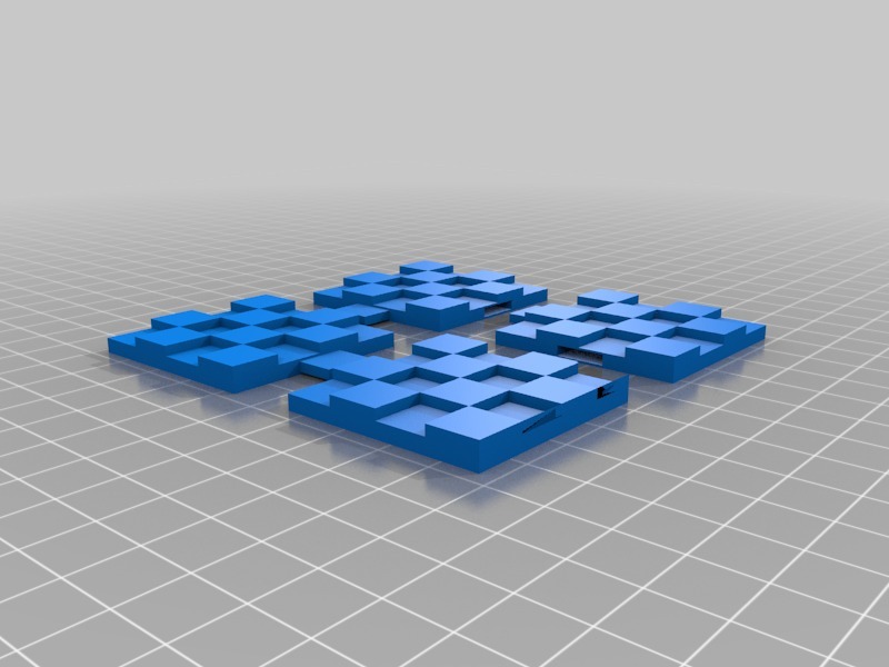 国际象棋3D打印模型