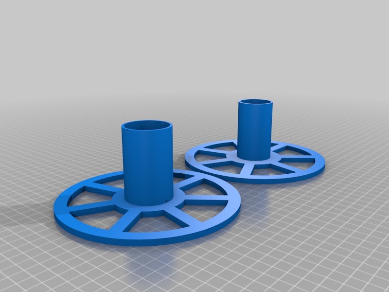 长丝卷轴3D打印模型