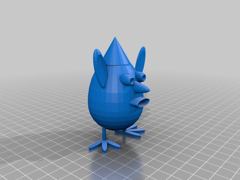 鸡蛋 生物模型3D打印模型