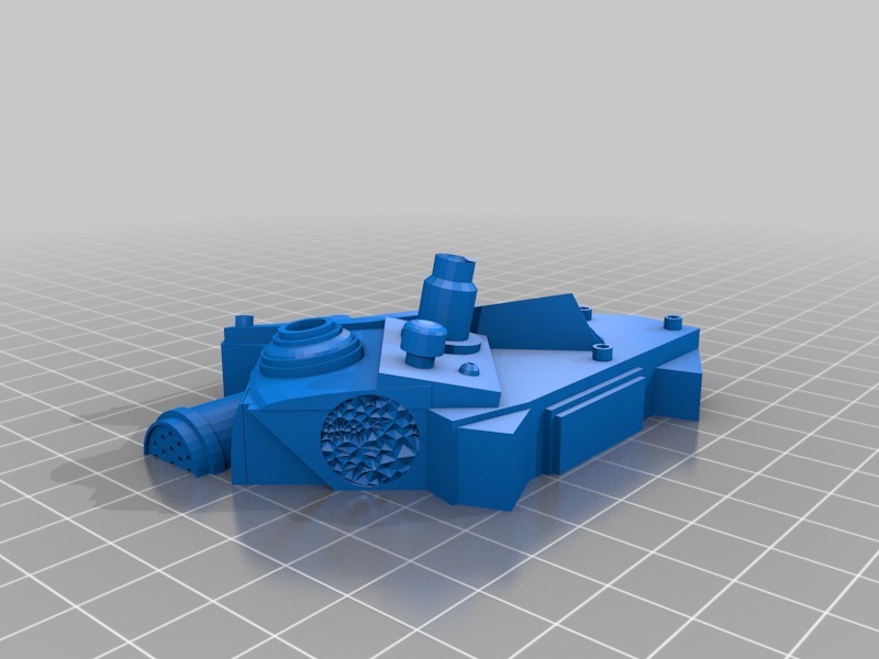 振荡逆掩断层3D打印模型