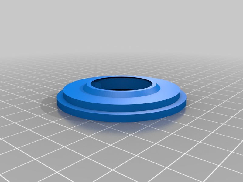 紧凑型阀芯支架与轴承支持3D打印模型
