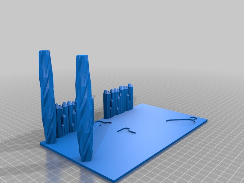 冰雪皇宫3D打印模型