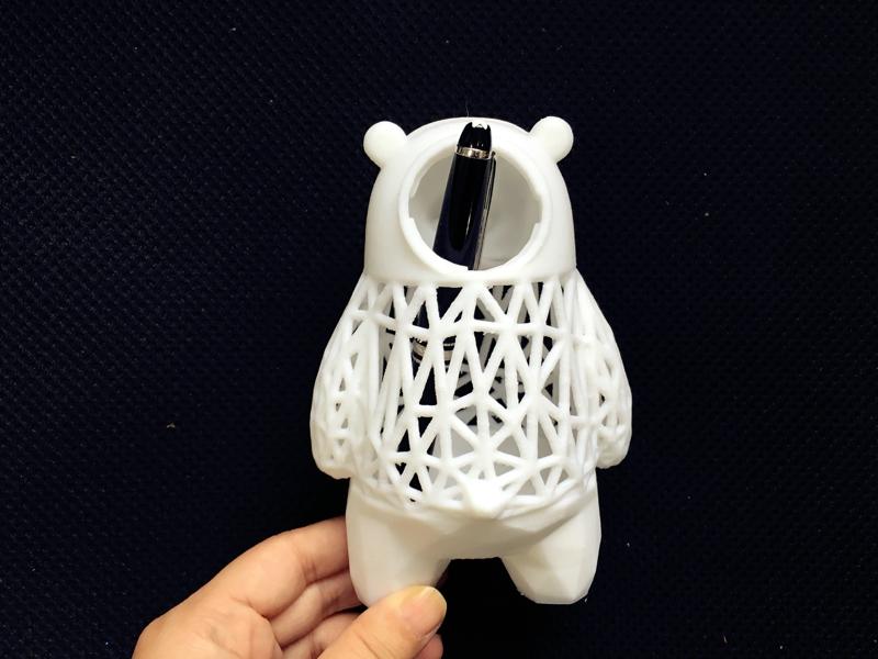 熊本熊 存钱罐笔筒3D打印模型
