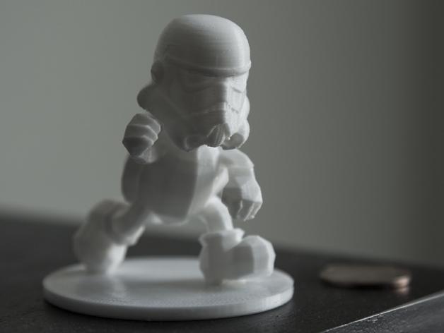 Q版黑武士3D打印模型