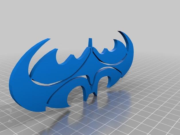 蝙蝠侠LOGO大合集3D打印模型