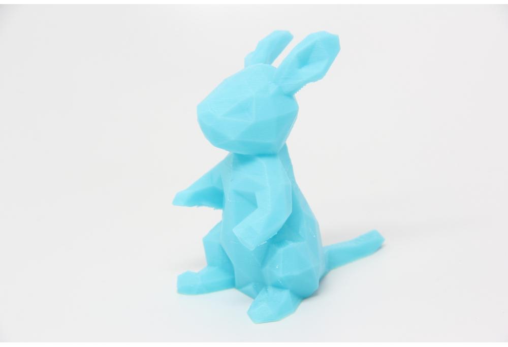 低多边形小袋鼠3D打印模型