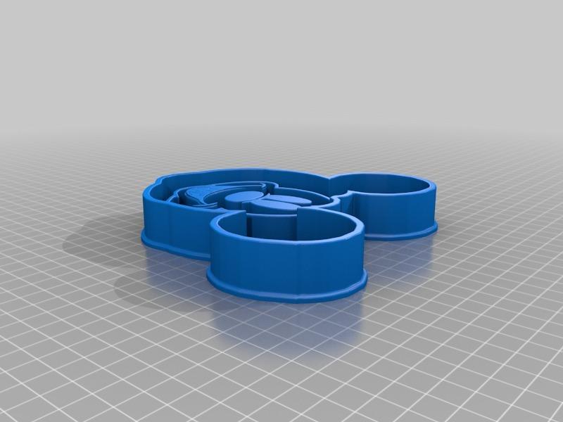 烘焙模具-米奇3D打印模型