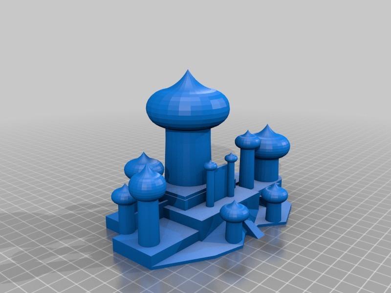 苏丹的宫殿3D打印模型
