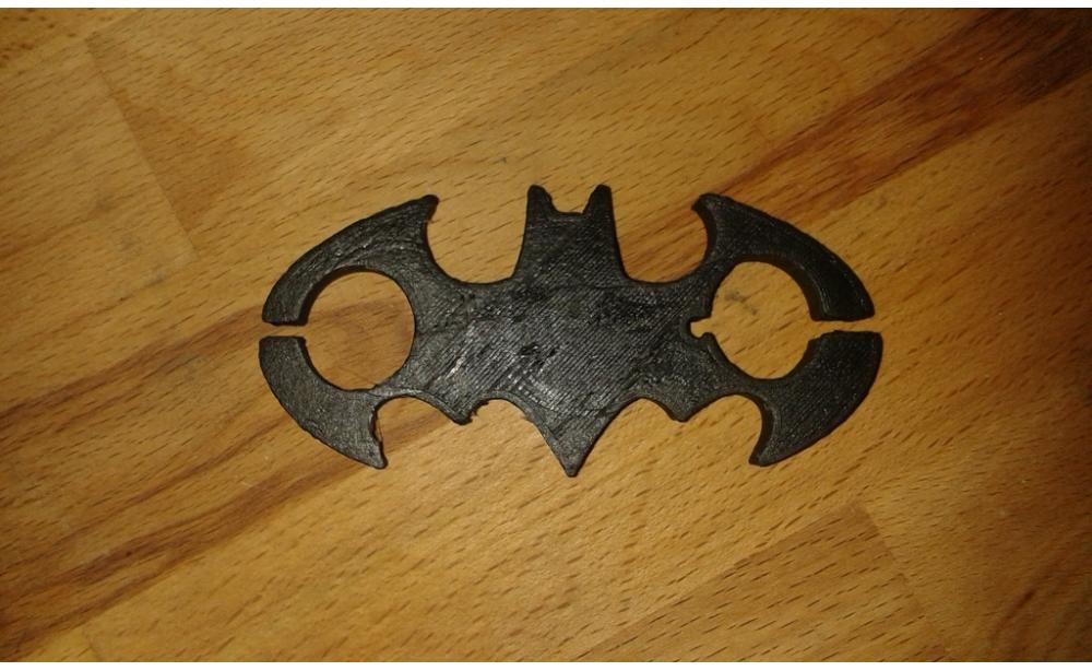耳机绕线板-蝙蝠侠3D打印模型