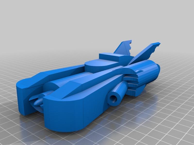 1980版蝙蝠车3D打印模型