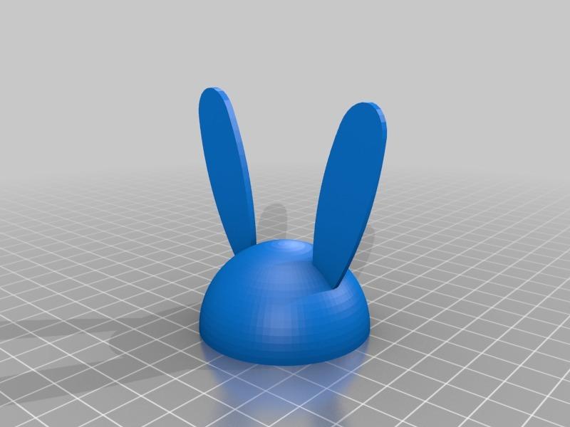 奥斯华的耳朵帽子3D打印模型