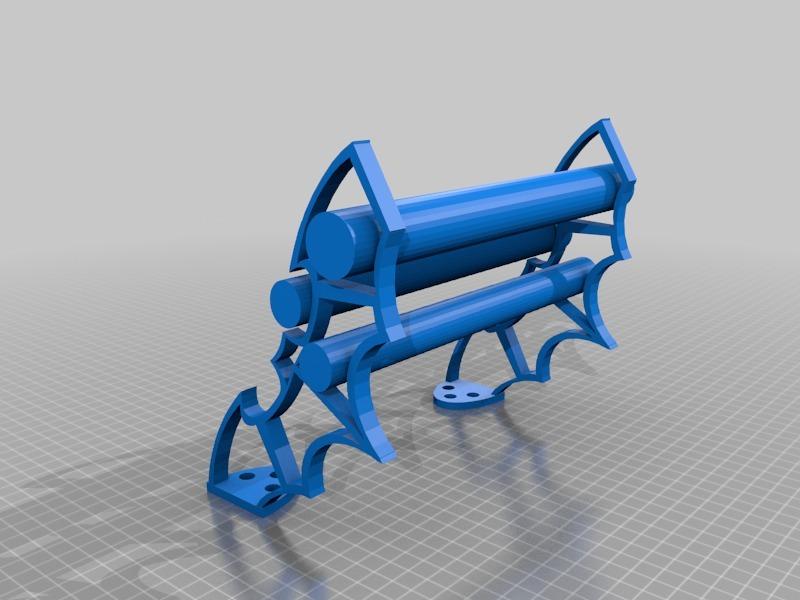 蝙蝠侠版卷轴固定器3D打印模型