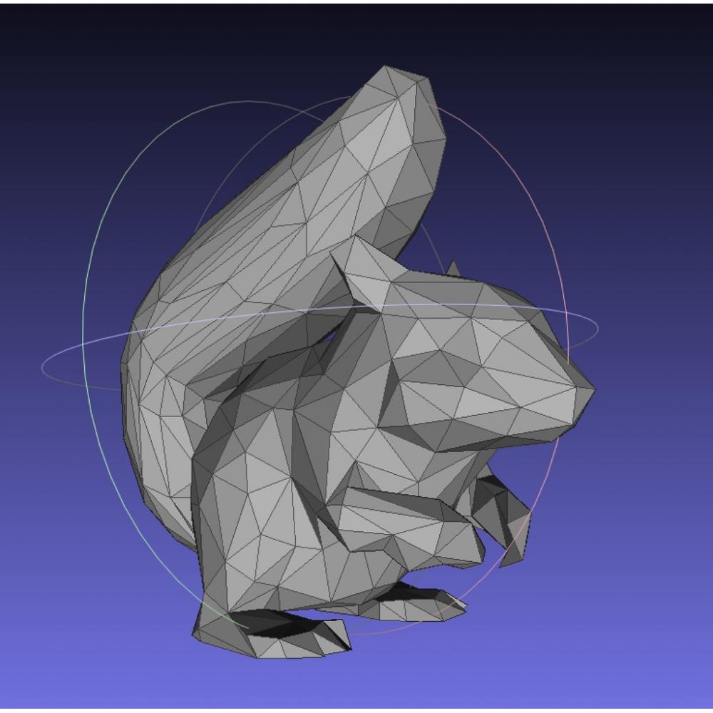 松鼠3D打印模型