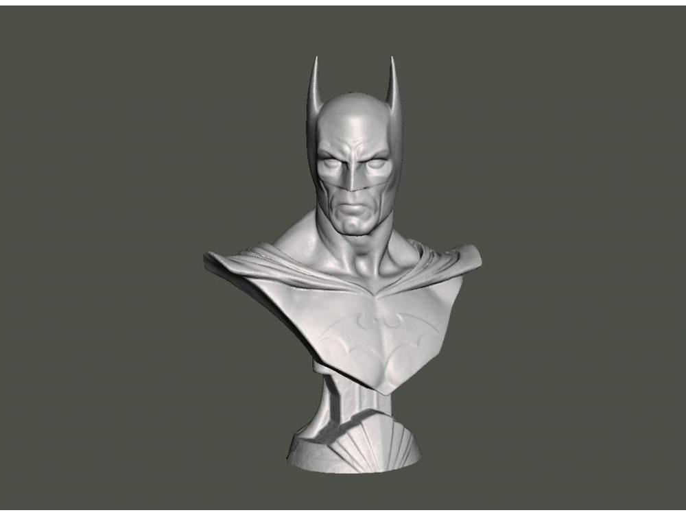 蝙蝠侠半身像3D打印模型